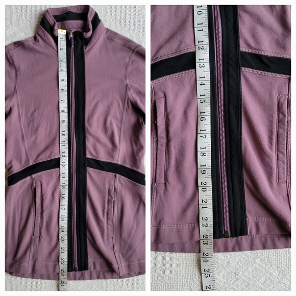 Lululemon Athletic Sports Running Zip Up Long Sleeve Sweater/Jacket - Picture 8 of 11